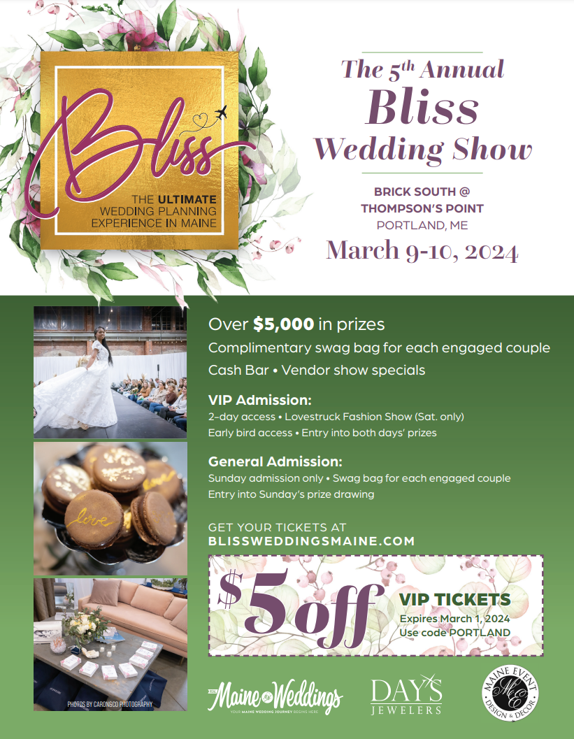 Bliss Wedding Show in Maine